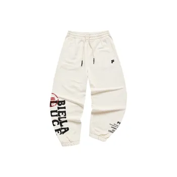 FILA FUSION Casual Pants Men Wheat Cream