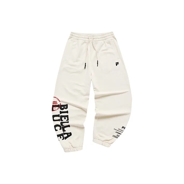 FILA FUSION Casual Pants Men Wheat Cream-0
