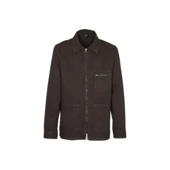 A.P.C Connor Zipped Denim Jacket