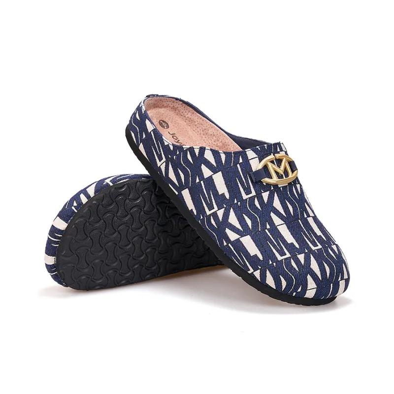 Joy&Mario Slip Resistant Closed Toe Slippers Unisex-11