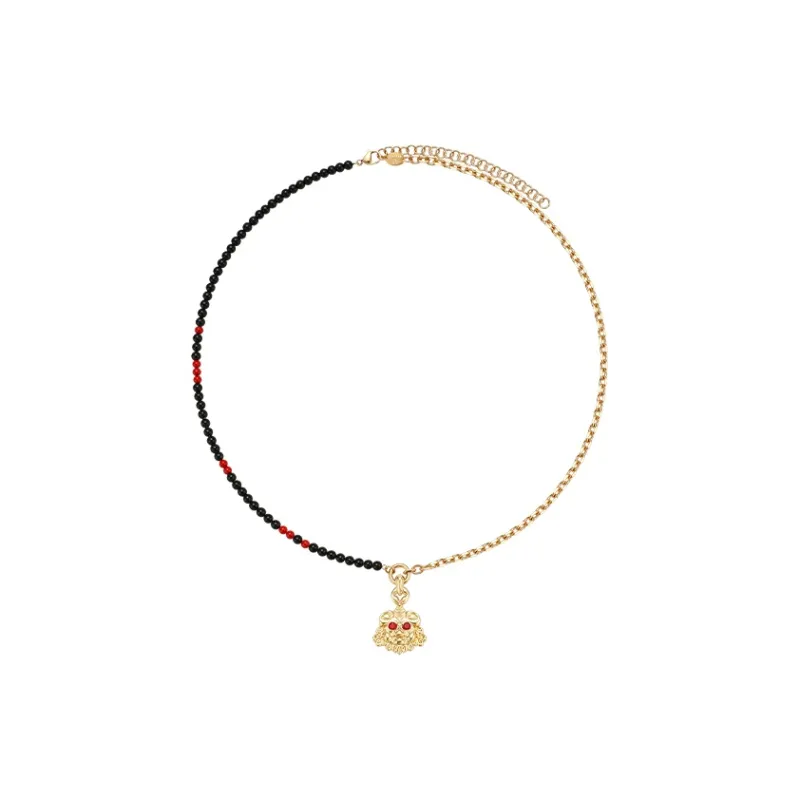 BABAMA Obsidian Necklaces Unisex-5