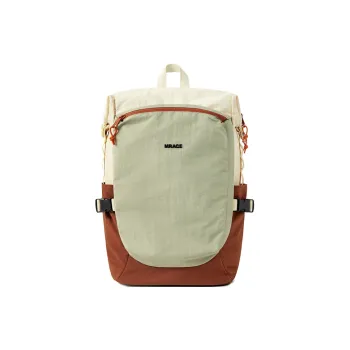 MR.ACE HOMME Fabric Backpack Tubas Unisex Matcha Brown/Cloud Smoke Purple/Gray Cyan Orange