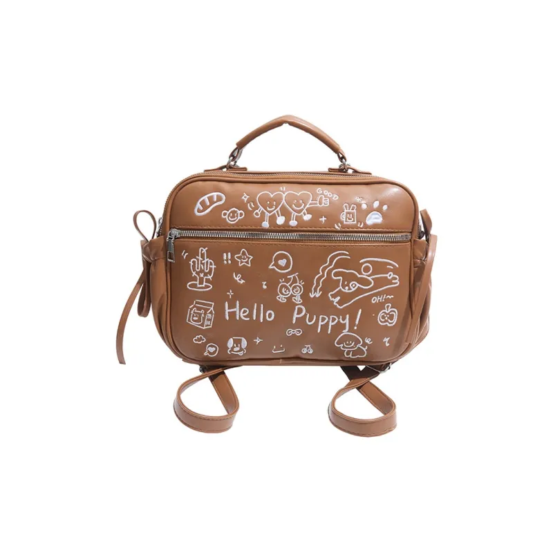Bywhich PU Backpack Regular Women's Multicolor-11