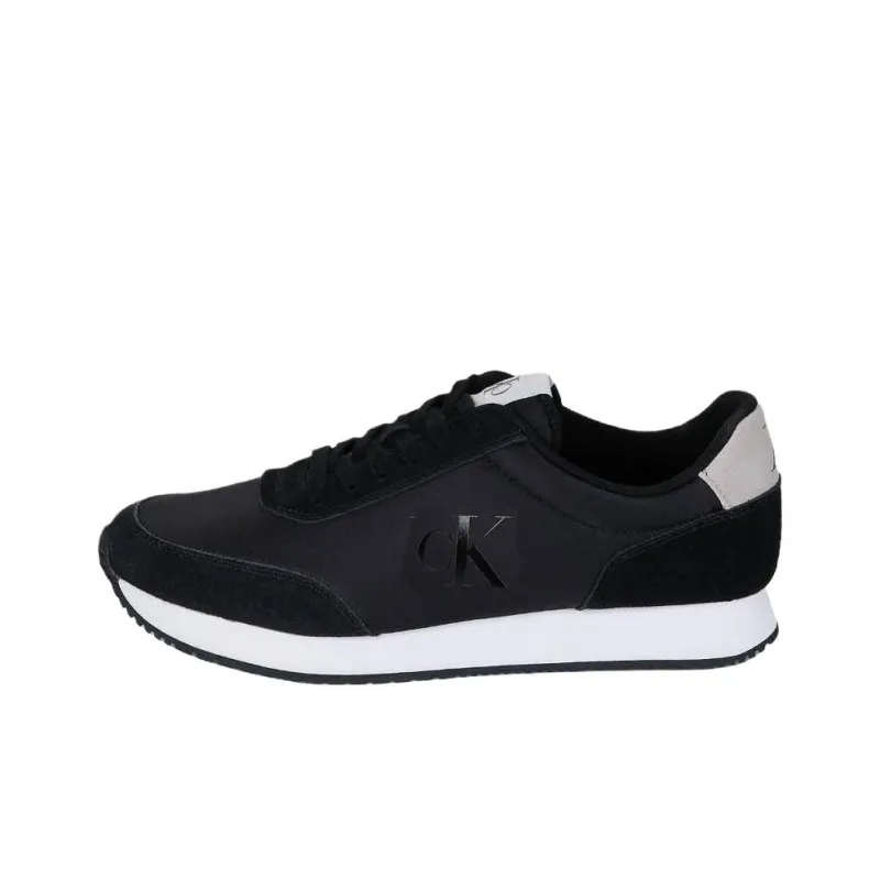 CKJ CALVIN KLEIN JEANS Low Top Casual Shoes Men's Black-0