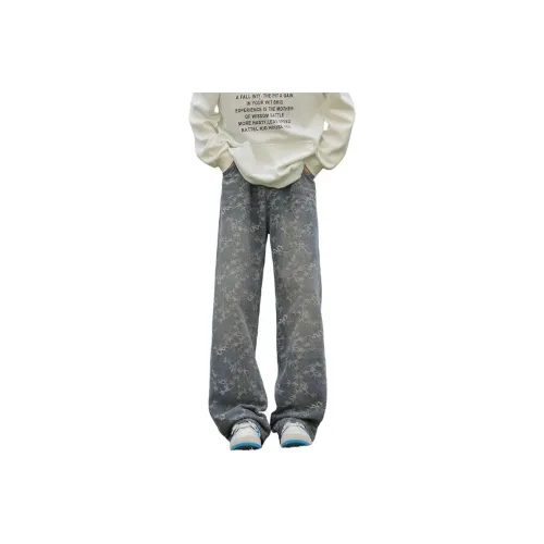 PANDA ADEVIL Jeans Unisex Light Blue