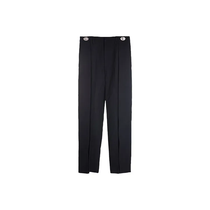 WE11DONE Suit Trousers Men Black-0