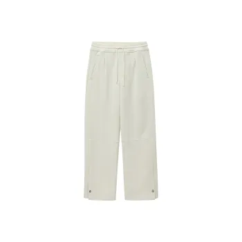 NANS STUDIO Straight Thickened And Fleece Lined Casual Pants Men's