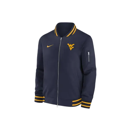 Nike West Virginia Mountaineers Sideline Men's Nike College Full Zip Bomber Jacket