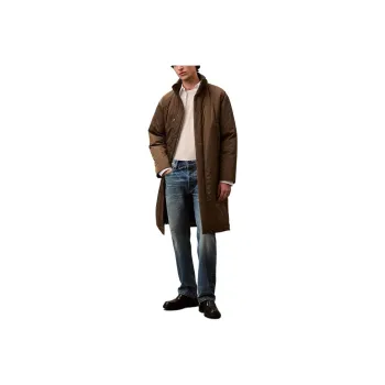 CALVIN KLEIN Parka Coats Unisex Brown