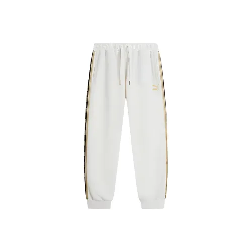 PUMA Knitted Sports Pants Men's White