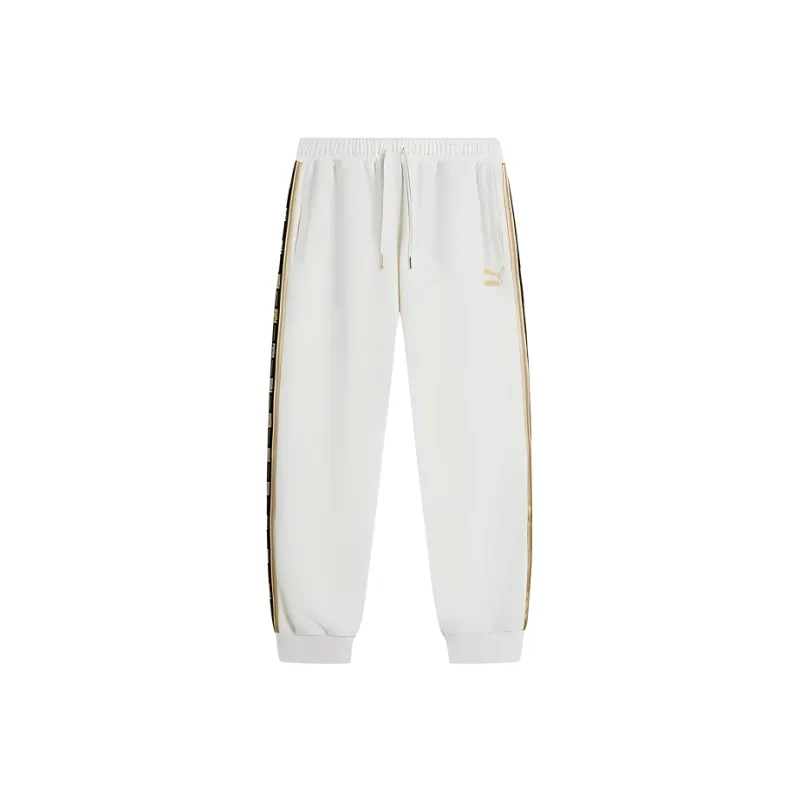 PUMA Knitted Sports Pants Men's White-0