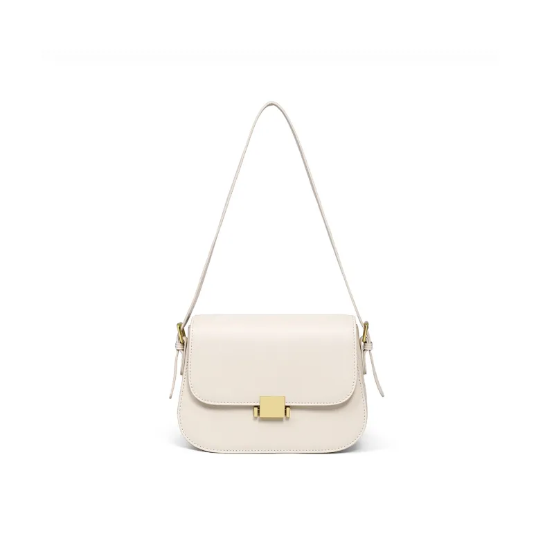 PT'SON Cow Leather Small Square Bag, Underarm Crossbody Bag, Shoulder Bag Regular Women's Multicolor-20