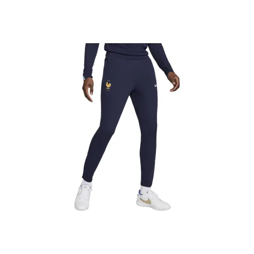 Nike Knitted Sports Pants Men's Smoky Black Blue