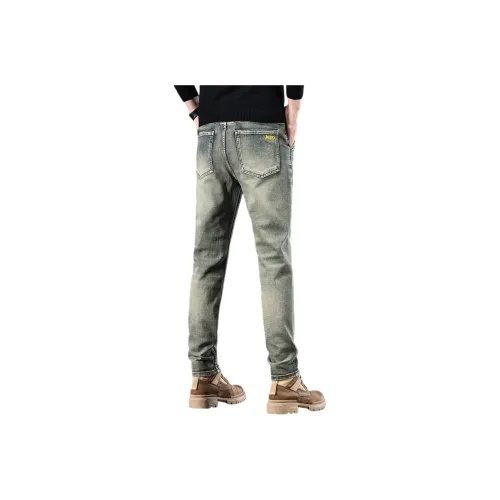 Jeep JEEP SS24 Jeans Men's Washed Color