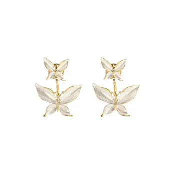 Zoo Jewel Alloy Earrings Women's