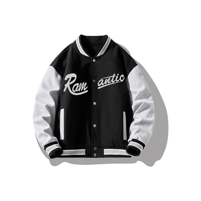 Small Columns Under The Sea Baseball Jacket Unisex-0