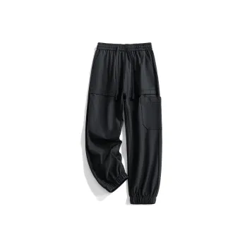 HCHUICHENG Casual Pants Unisex Caramel