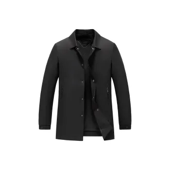 SEPTWOLVES Trench Coats Men
