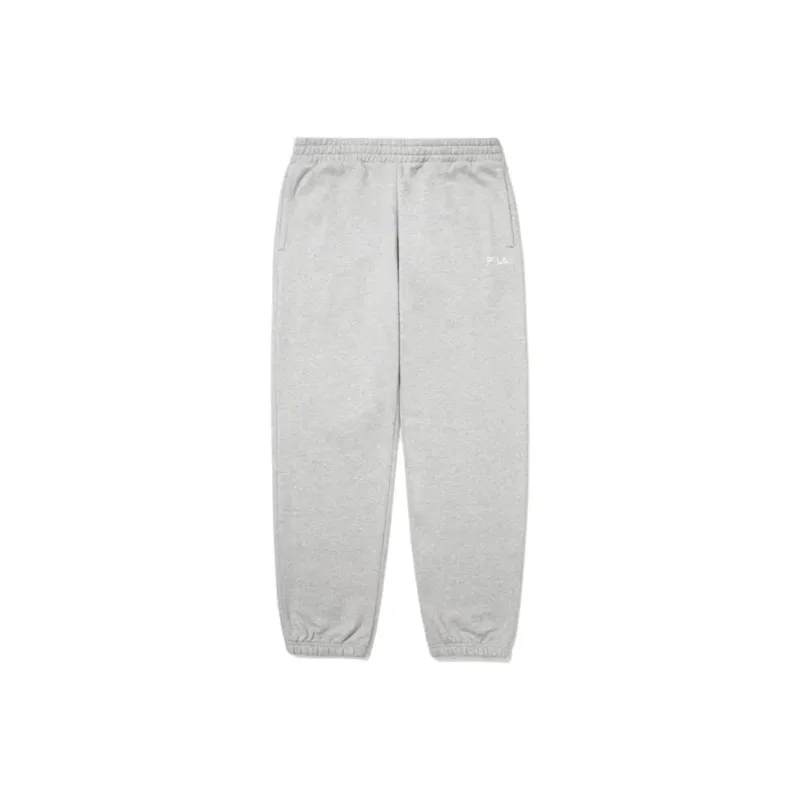 FILA Knitted Sports Pants Unisex Gray-0