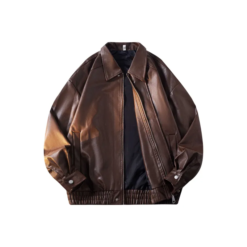 NBNO Leather Jackets Unisex-4