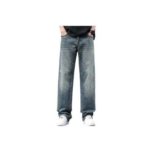 Jeep Jeans Men Vintage Blue