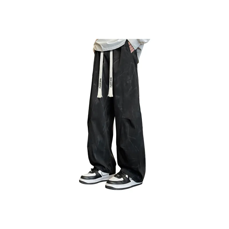 MARK WAFFLE Knitted Sweatpants Unisex-0