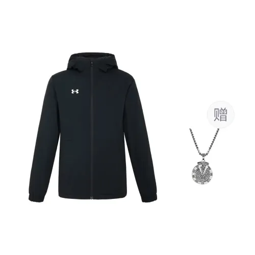 Under Armour Puffer Jacket Men's Black Comes With Necklace
