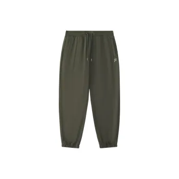 FILA FUSION Knitted Sweatpants Men Dome Gray