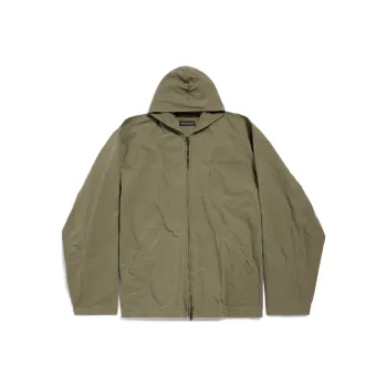 Balenciaga Zip Up Hooded Jacket
