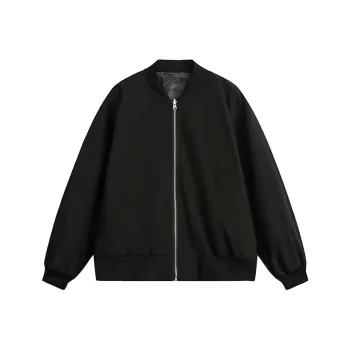 GBXM Baseball Jacket Unisex Black