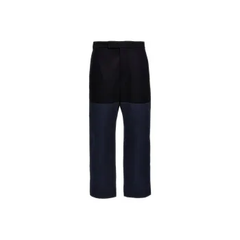THOM BROWNE Panelled Straight Leg Pants