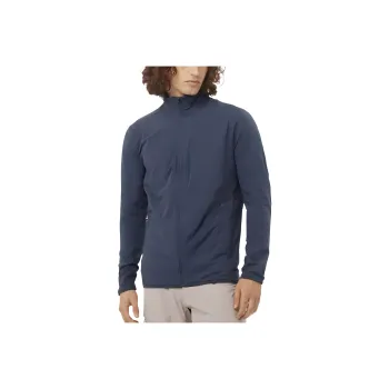 SALOMON Sntial Lightwarm Hybrid Jackets & Coats Men's Blue