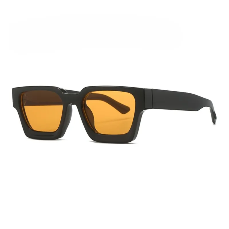 YUZHAOLIN PC Square Sunglasses Unisex-3