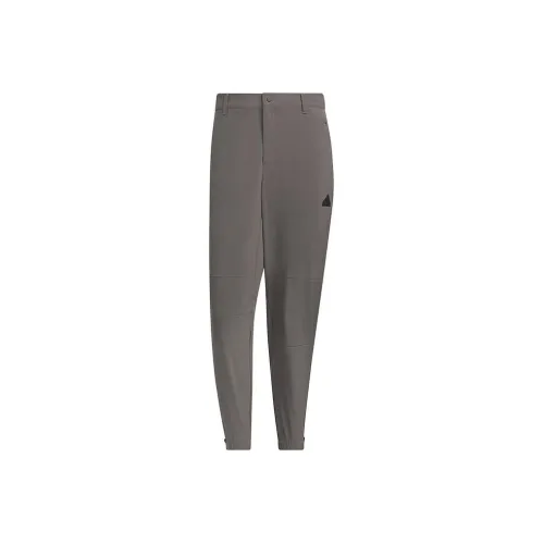 Adidas Knitted Sports Pants Men's Gray
