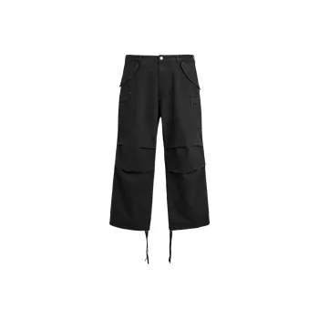 ZARA Cargo Pants Men Black
