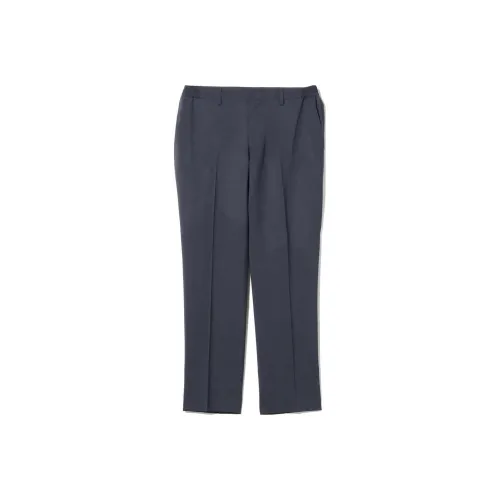 Beams Suit Trousers Men Navy