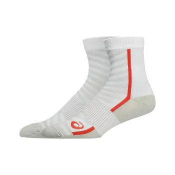 Asics ROAD QUARTER Running Socks Men's 1 Pack White