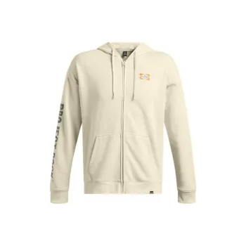 Under Armour Johnson Project Rock Jackets & Coats Men's Mink White Gray
