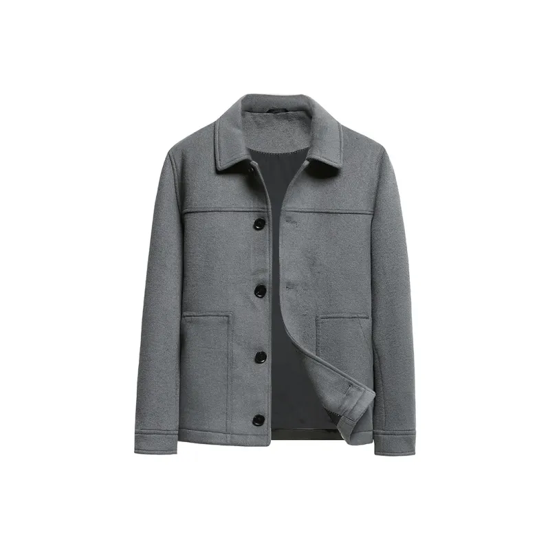 Merry City Jackets Coats Unisex Medium Gray-0