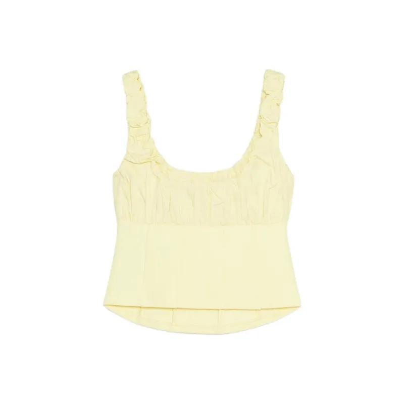 ZARA Camisoles Women's Yellow-1