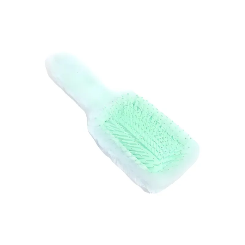 Sweet Pillow House Faux Fur Air Cushion Macaron Comb Massage Shaping-3