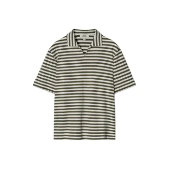 COS Polo Shirt Men's Khaki Green