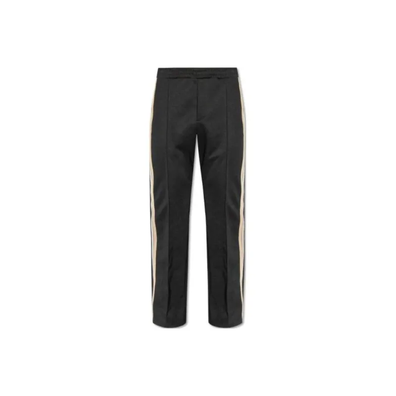 Ferragamo Logo Embroidered Striped Track Pants-0