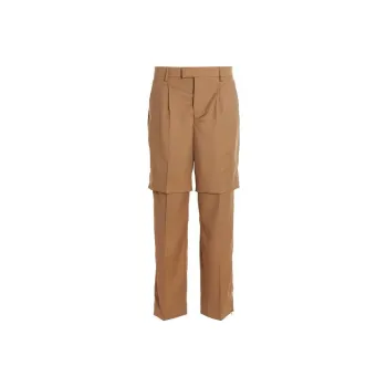 VTMNTS Layered Effect Tailored Pants