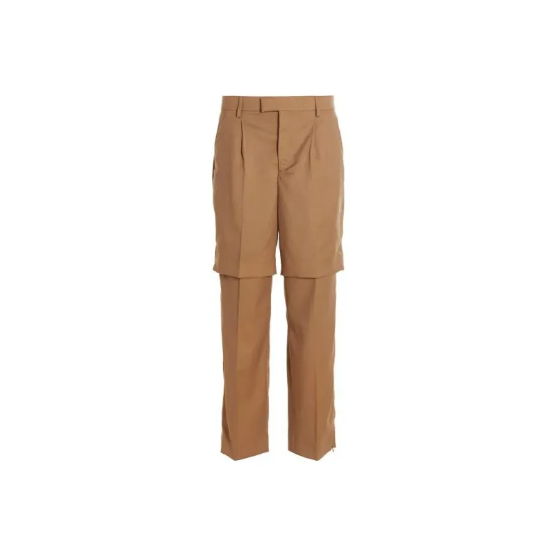 VTMNTS Layered Effect Tailored Pants-0