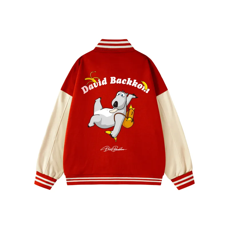 David Bakken x DAOMEIXIONG LIANMINGKUAN Baseball Jacket Unisex-10