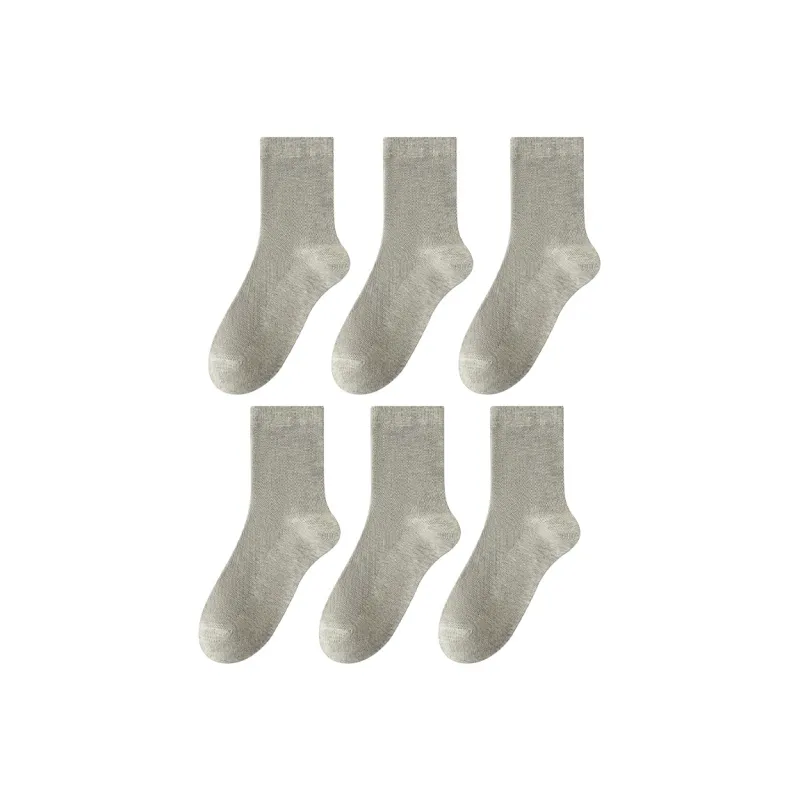 Urban Beauty Mid Calf Socks Men's 6 Pack-5