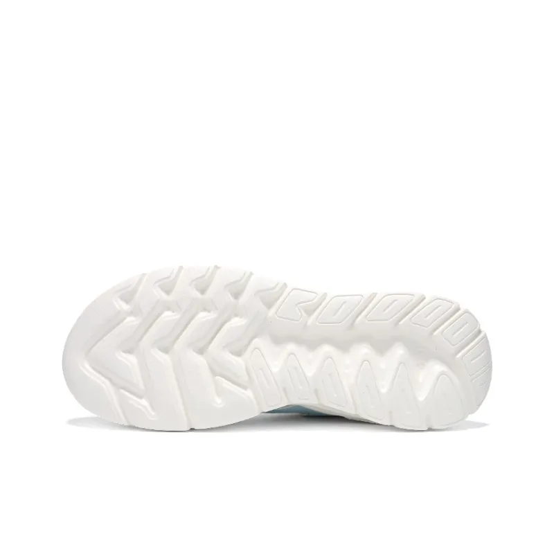 361° Cushioning, Breathable, Lightweight Low Top Casual Shoes Women's Feather White Glacier Blue-6
