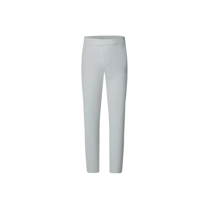 FILA Knitted Sweatpants Men's Gentleman Gray-0