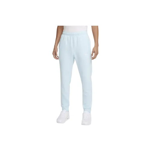 Nike Sportswear Club Fleece Joggers Knitted Sports Pants Men's Blue